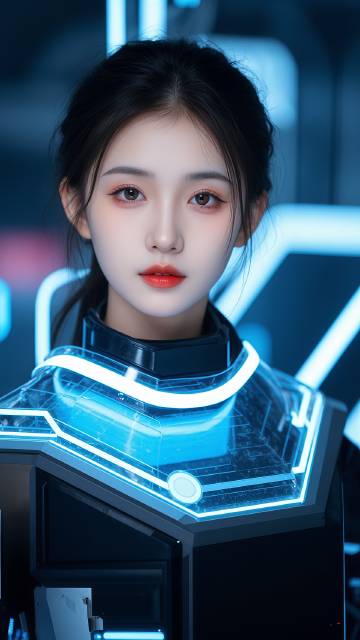 科技感战甲美女