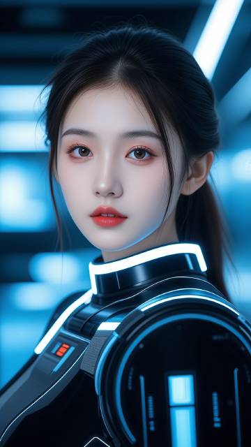 未来感机械少女