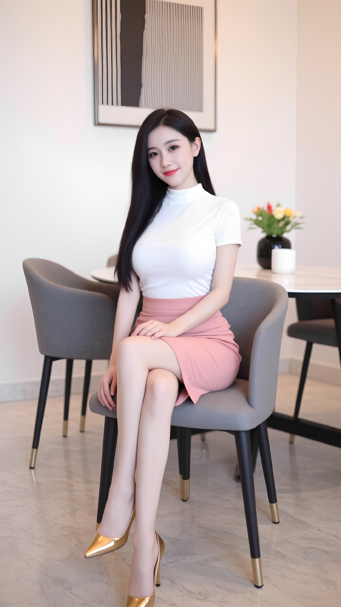 大长腿高跟美腿好身材小姐姐
