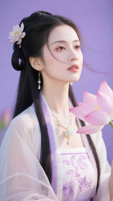 温婉柔美的气质古风美女