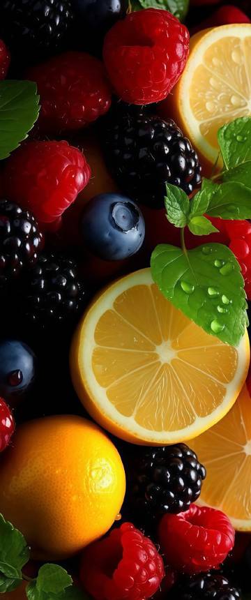 满屏新鲜水果高清图片