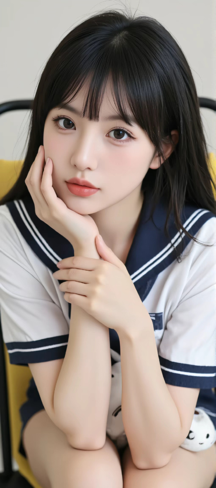 穿水手服的可爱妹妹