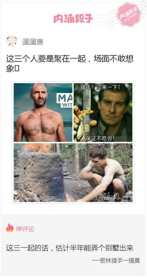 精选好看又搞笑的内涵段子图片