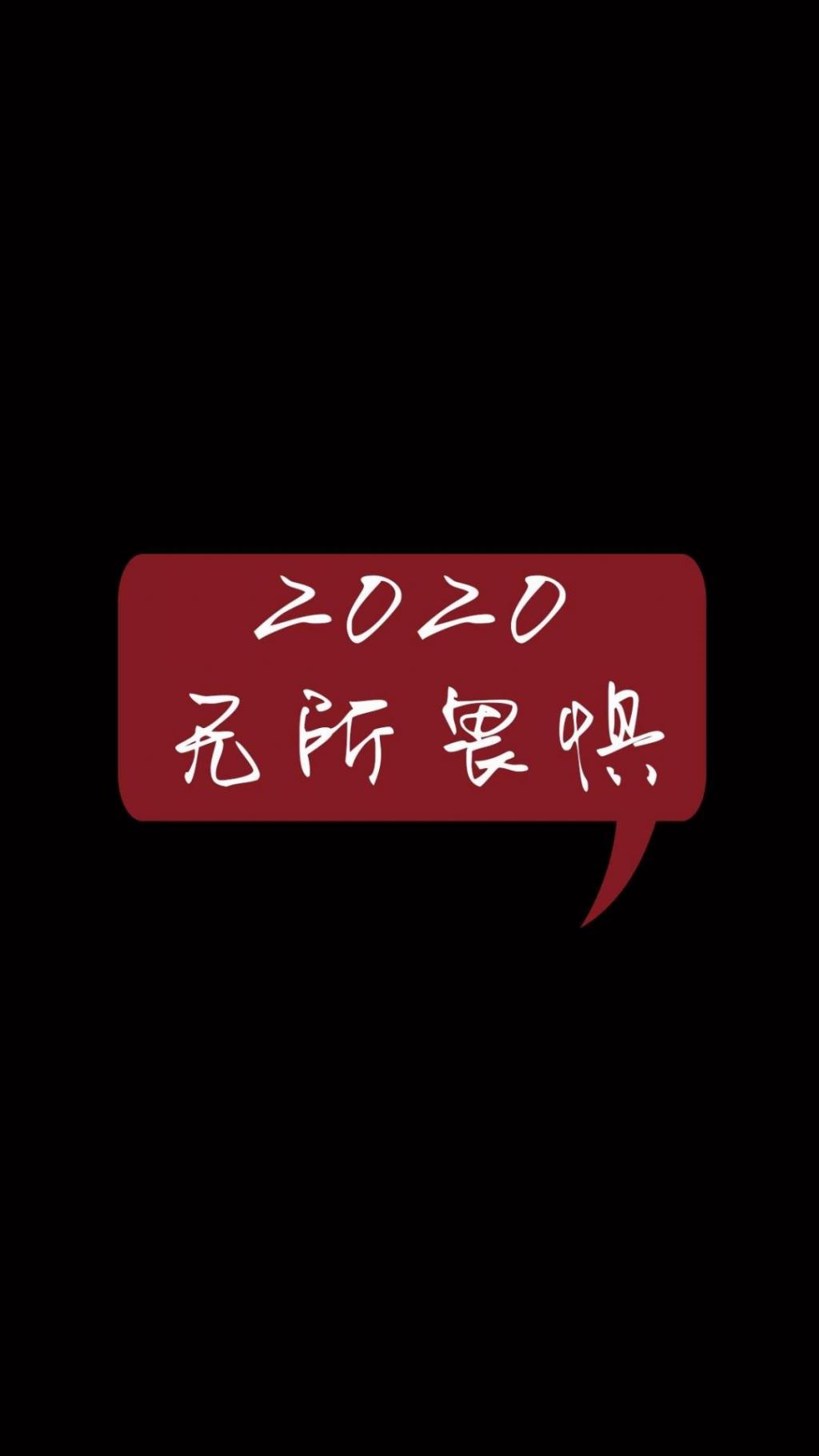 2020年无所畏惧手机壁纸