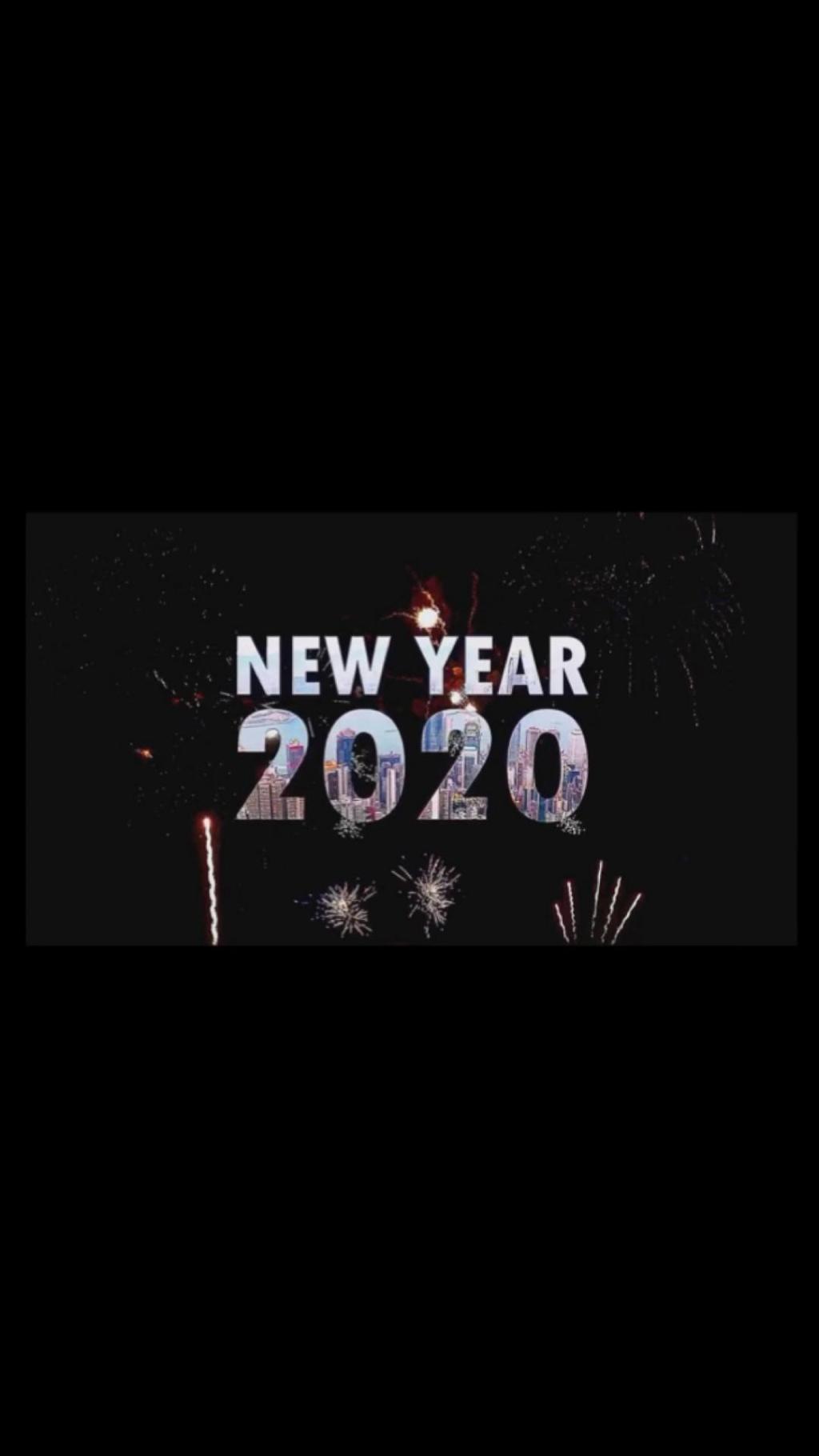 对自己说声2020年你好手机壁纸