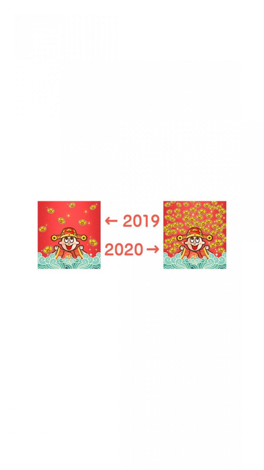 告别2019,喜迎2020手机壁纸