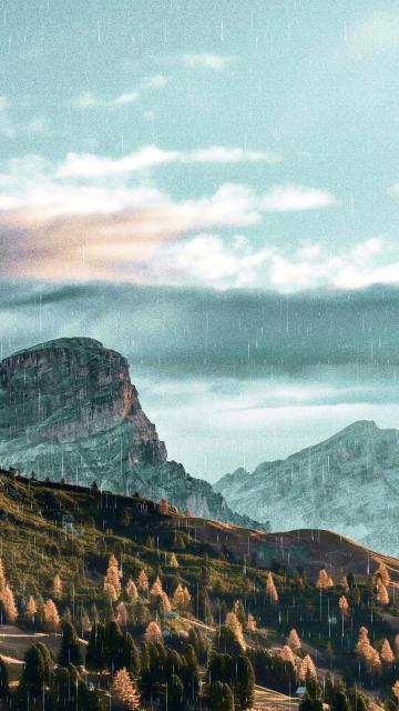 精选优美的大自然山峰风光美景手机壁纸