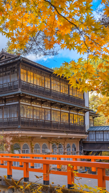 日本古典建筑唯美风景手机壁纸