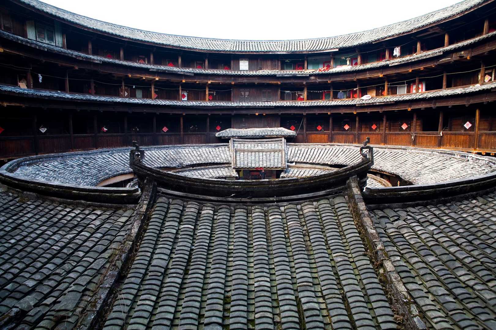 福建龙岩永定土楼