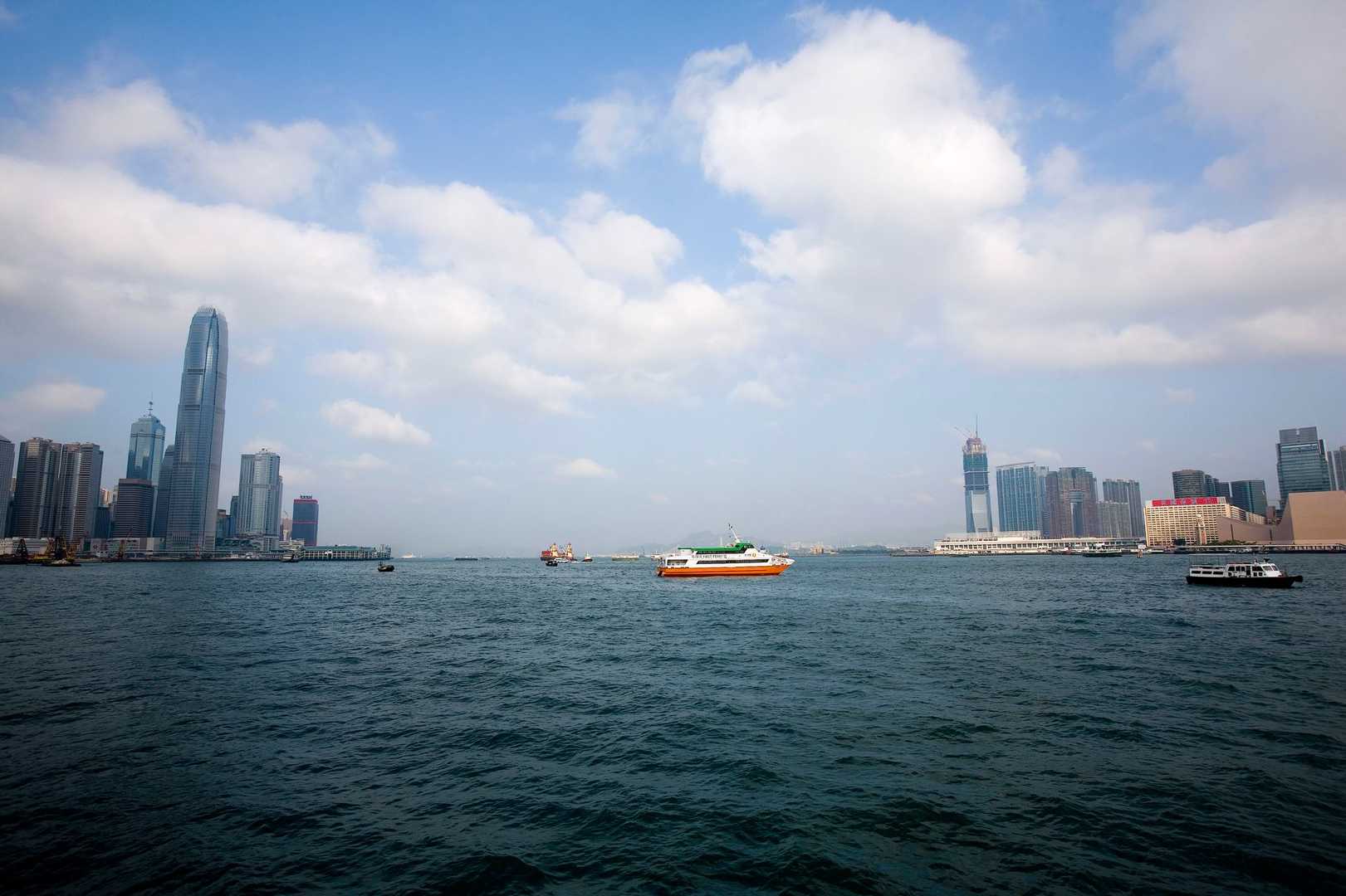 香港维多利亚港风景 第一辑