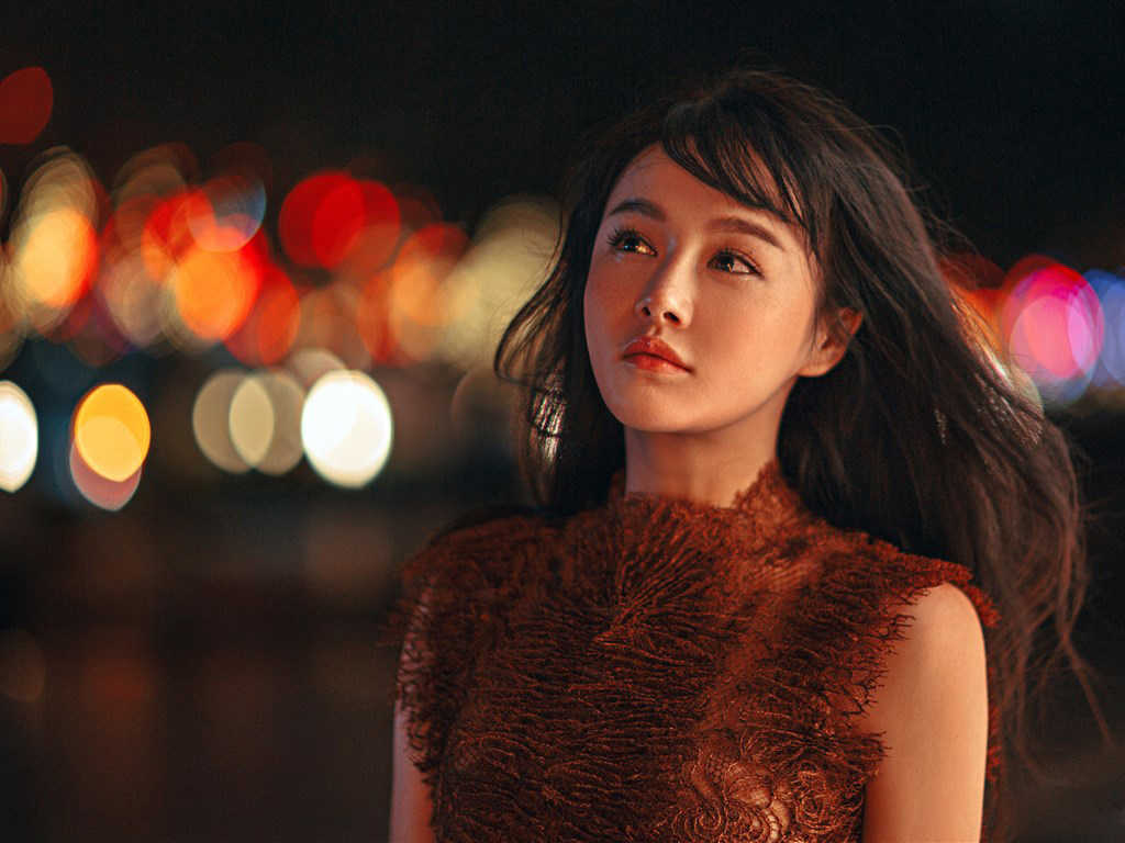 冉莹颖唯美气质写真苹果平板壁纸