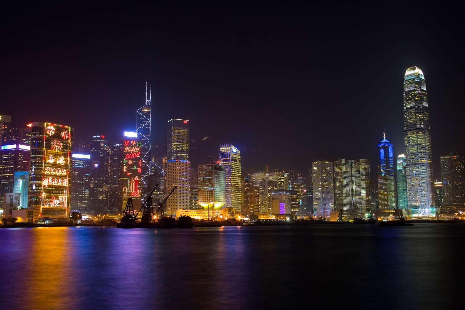 【航拍】香港（世界级风景维多利亚港）1080P_哔哩哔哩 (゜-゜)つロ 干杯~-bilibili