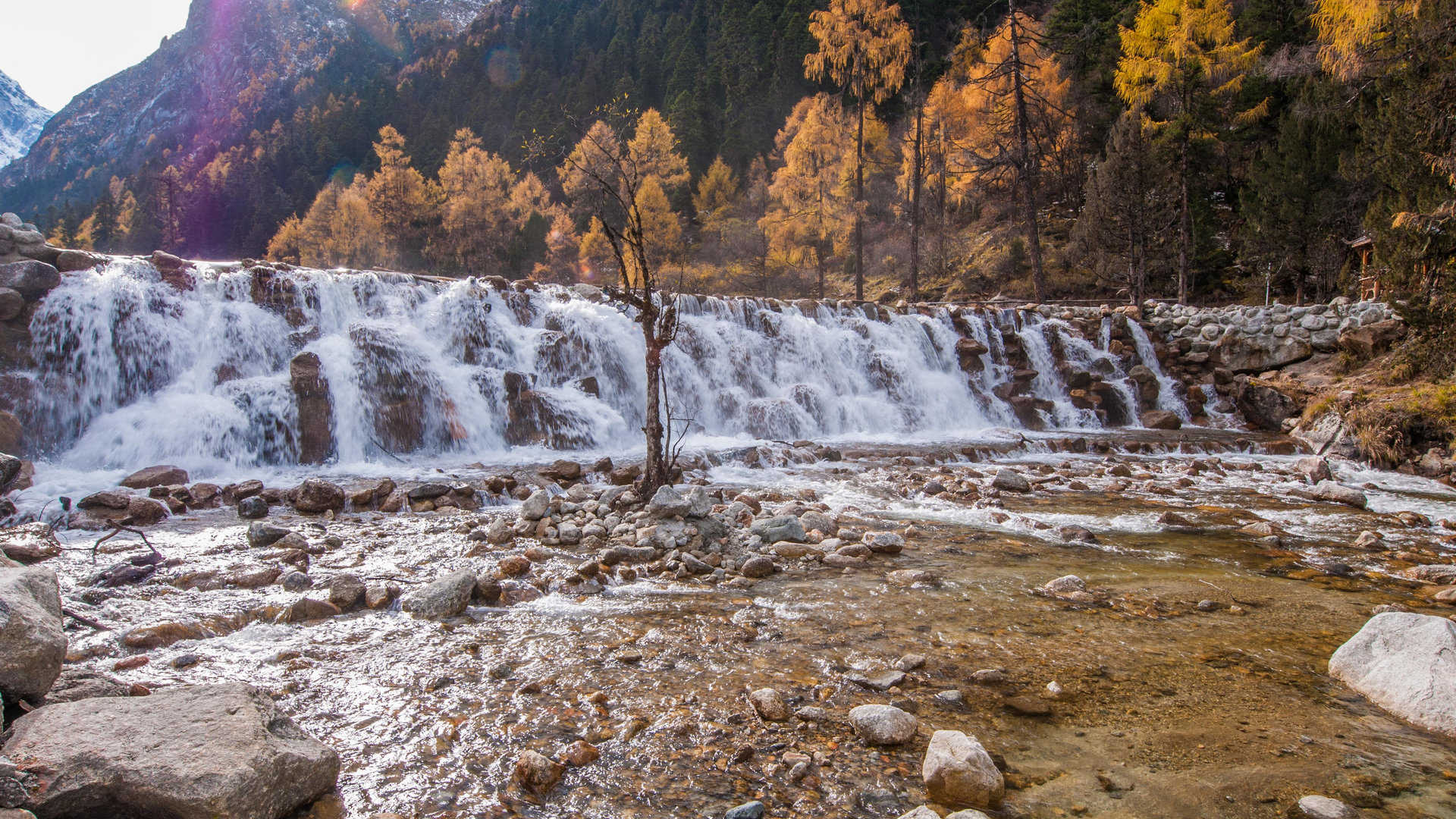 四川毕棚沟优美风景