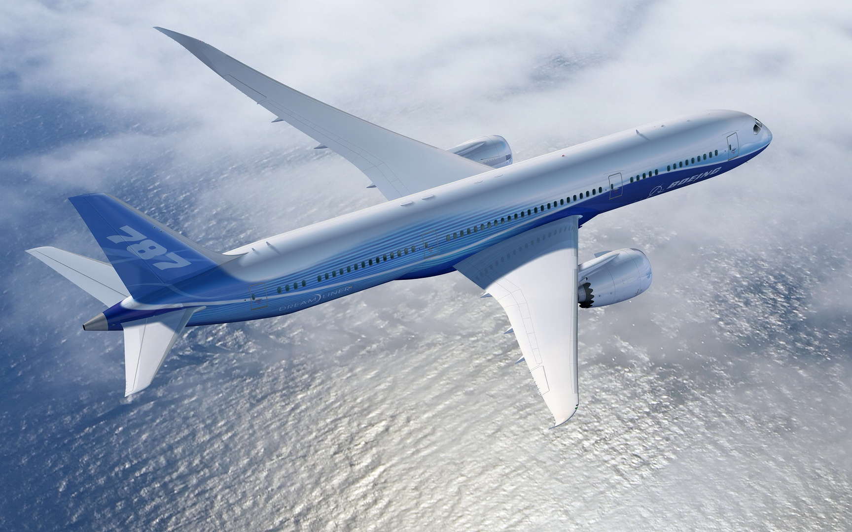 梦想客机波音787图片壁纸