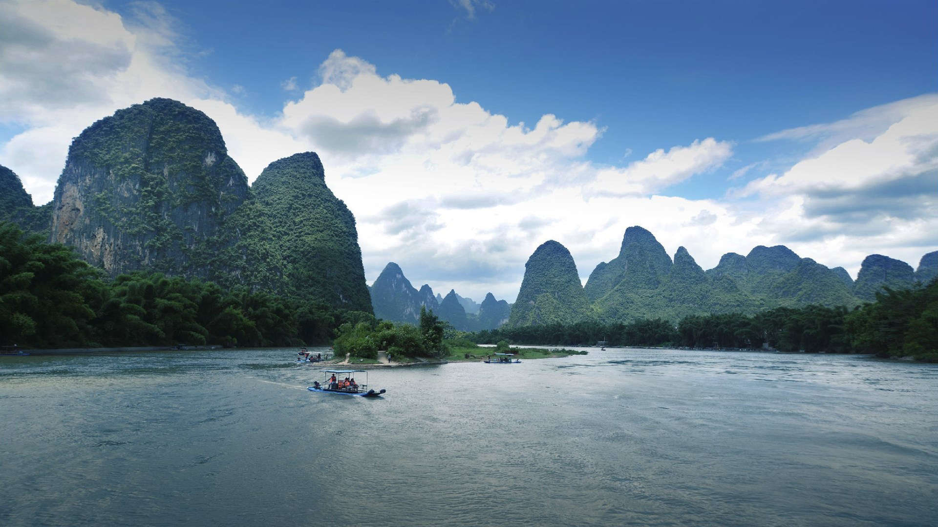 高清桂林山水风景壁纸图片