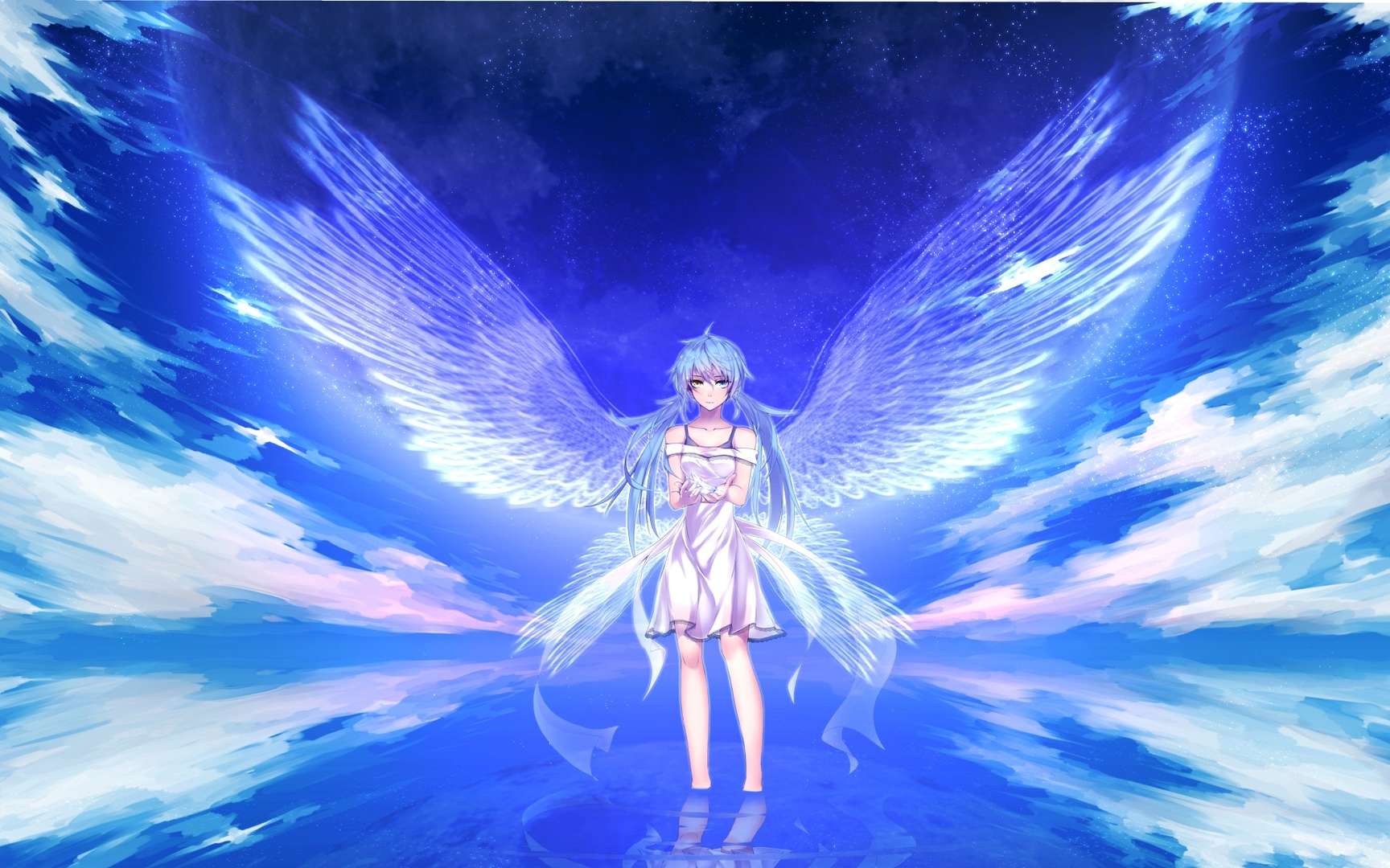 《天使之翼》高清动漫壁纸_美美图吧