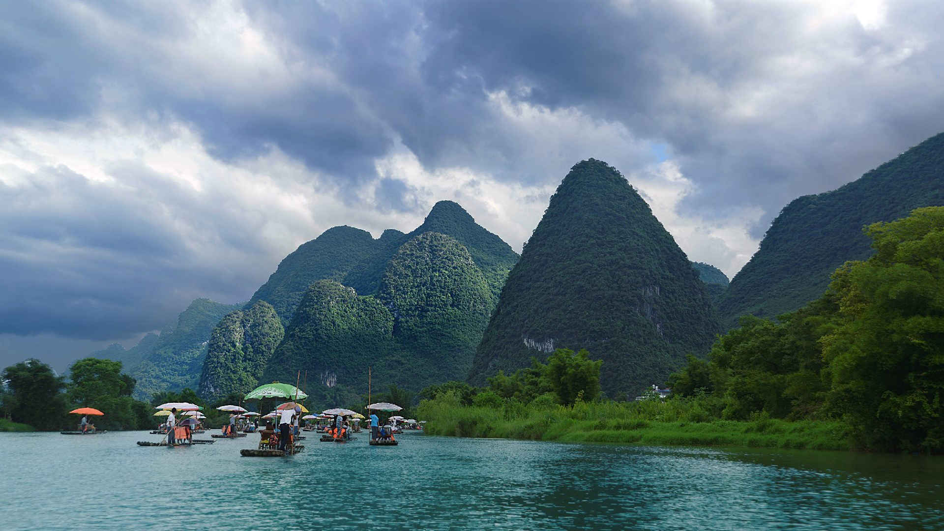 桂林山水甲天下风景壁纸