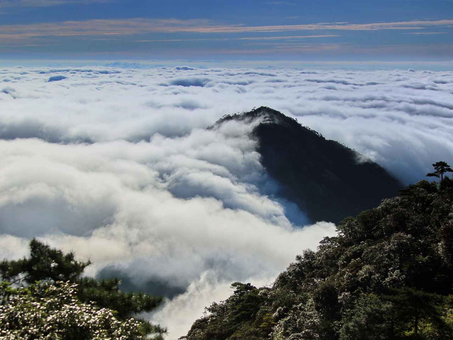 江西三清山风光平板壁纸大图