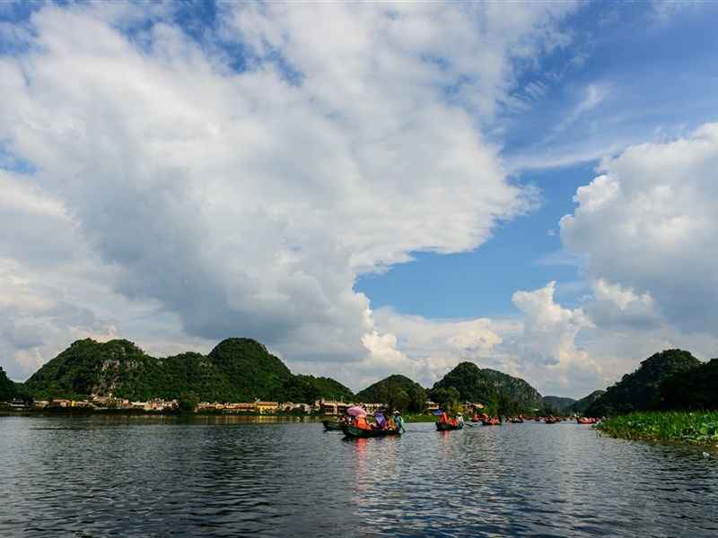 云南普者黑自然风景平板桌面壁纸