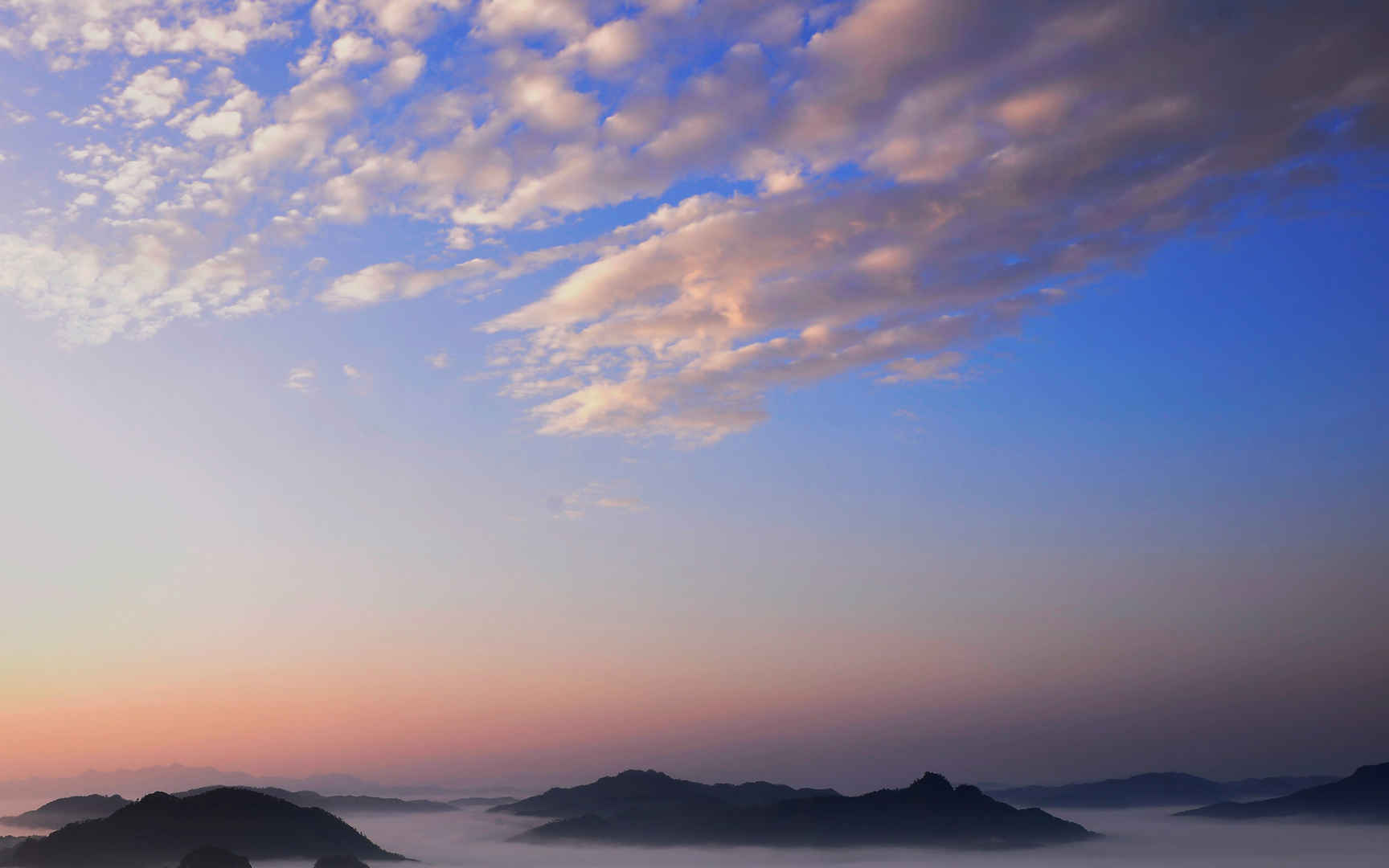 武夷山云海风景壁纸