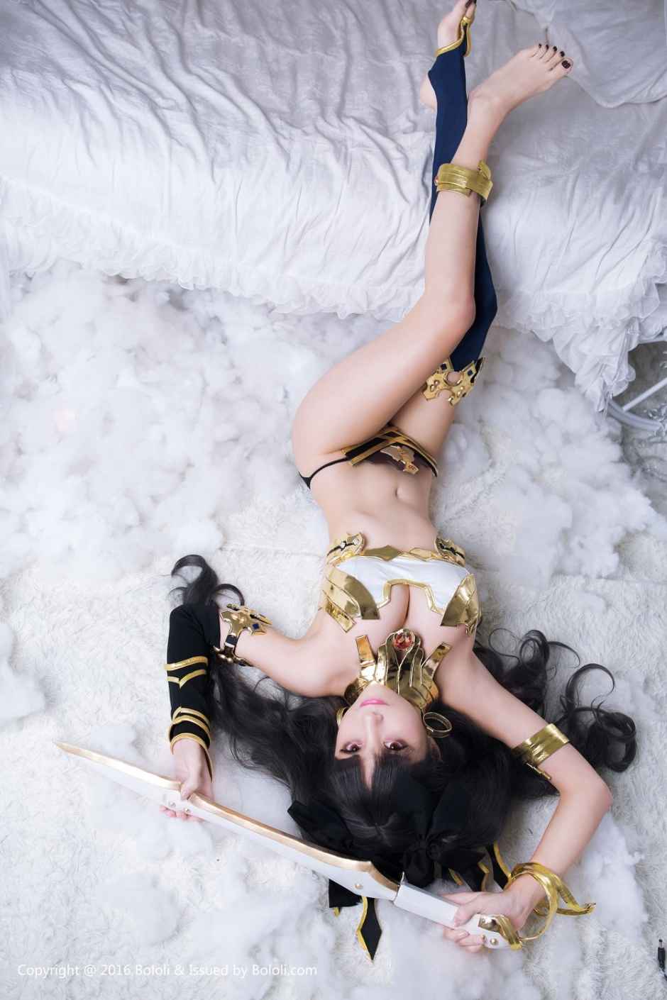 波萝社cosplay美女夏美酱性感写真