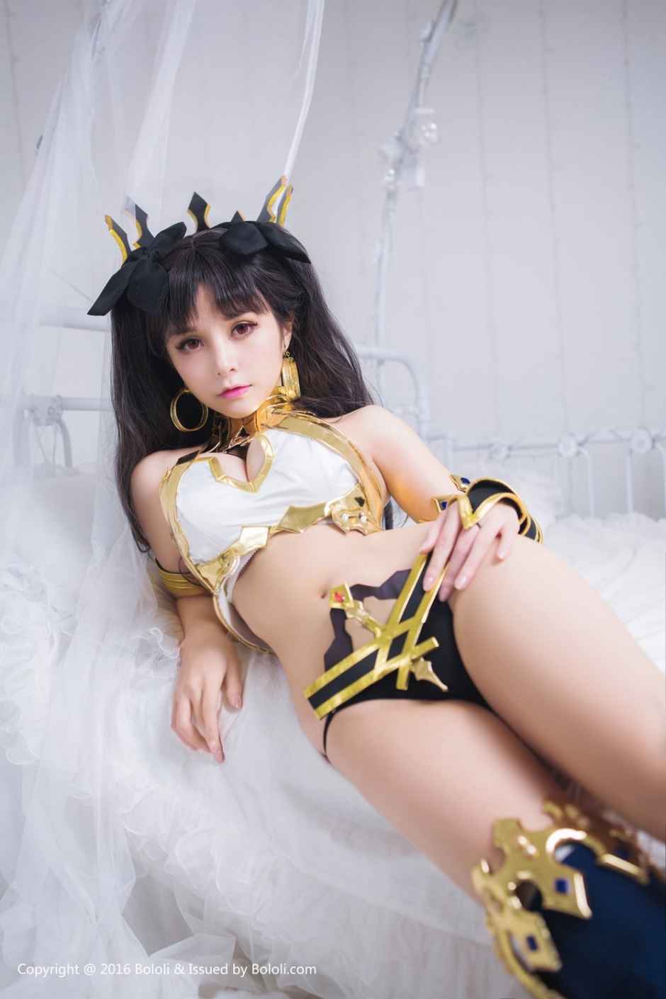 波萝社cosplay美女夏美酱性感写真