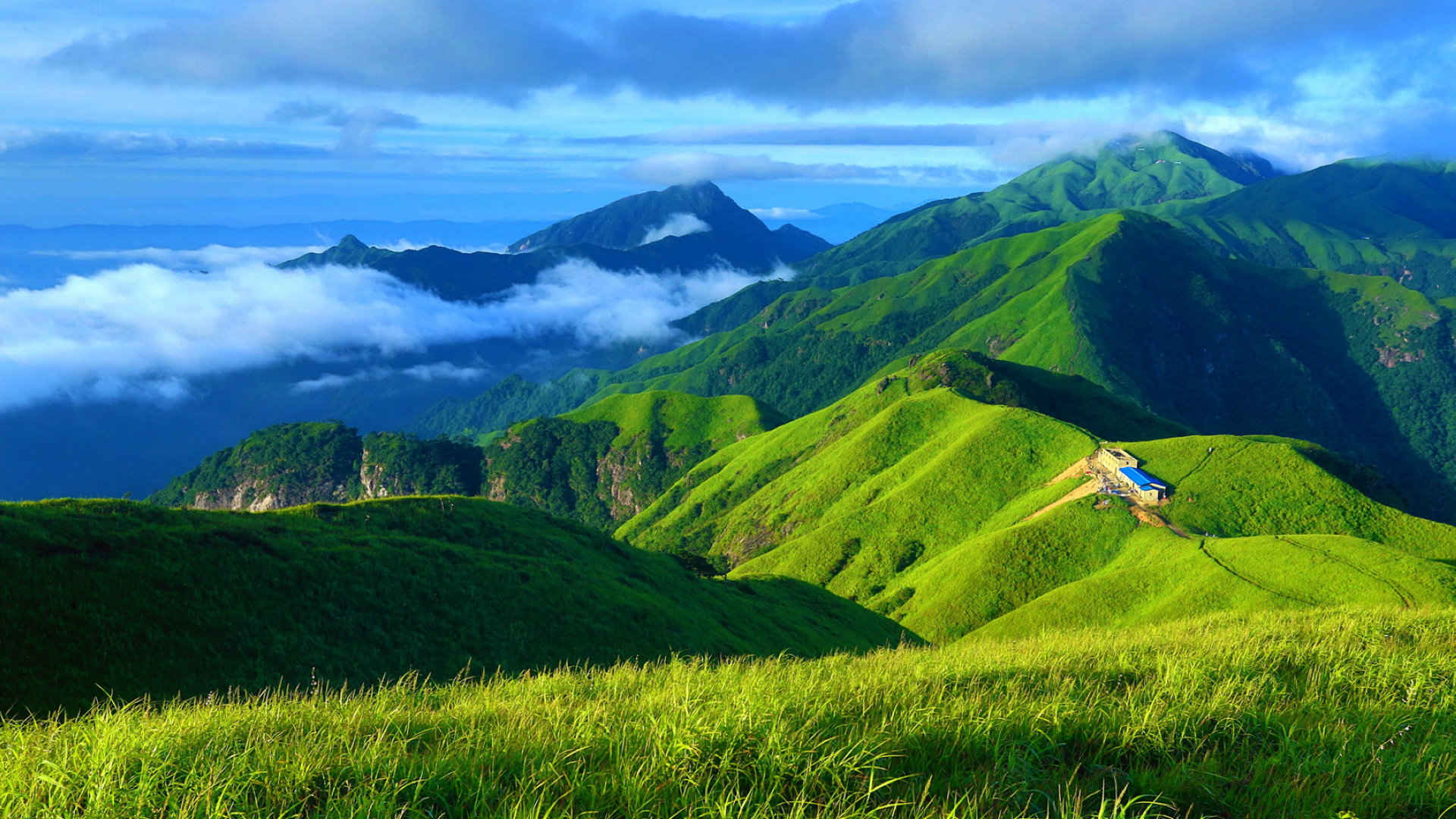 江西武功山风景壁纸