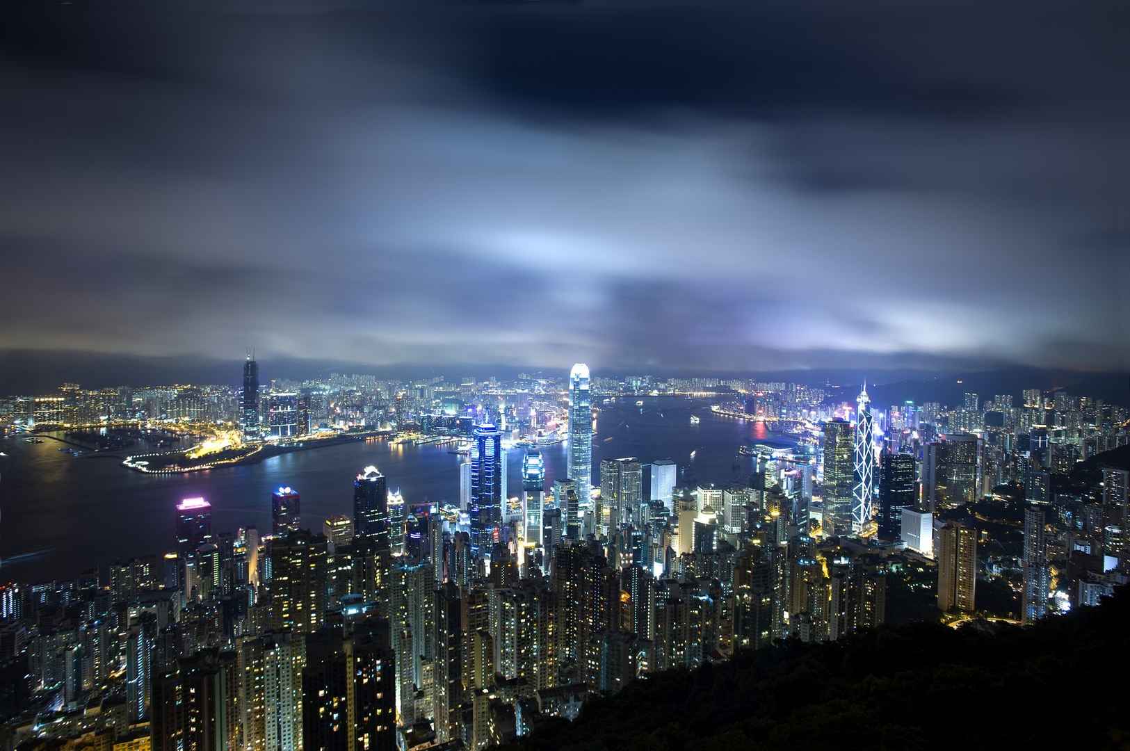 香港维多利亚港风景 第一辑