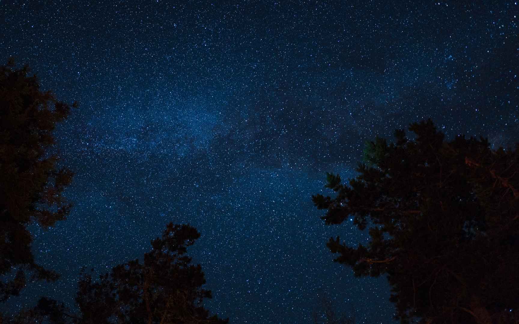 唯美繁星点点的星空图片