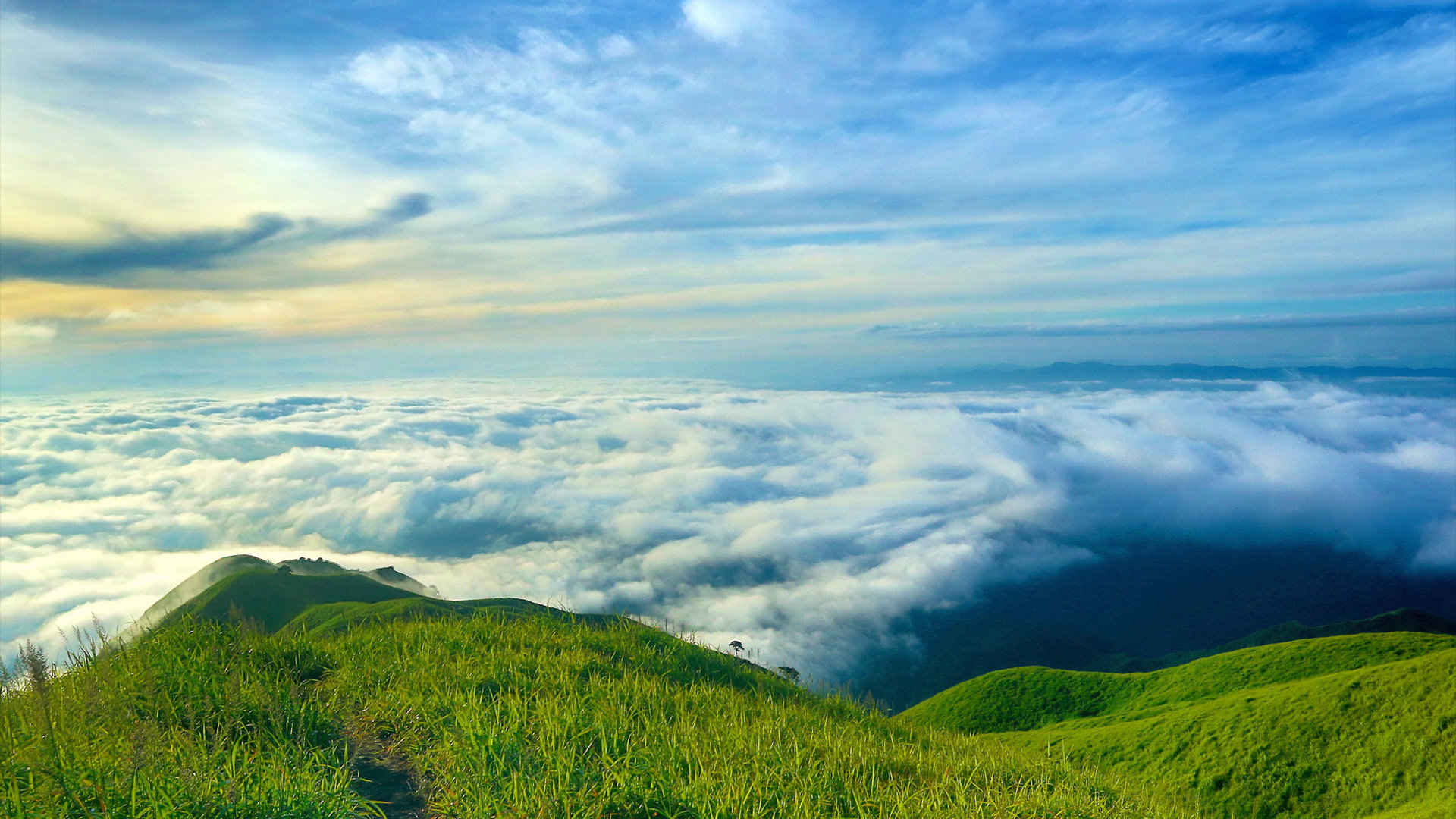 江西武功山风景壁纸