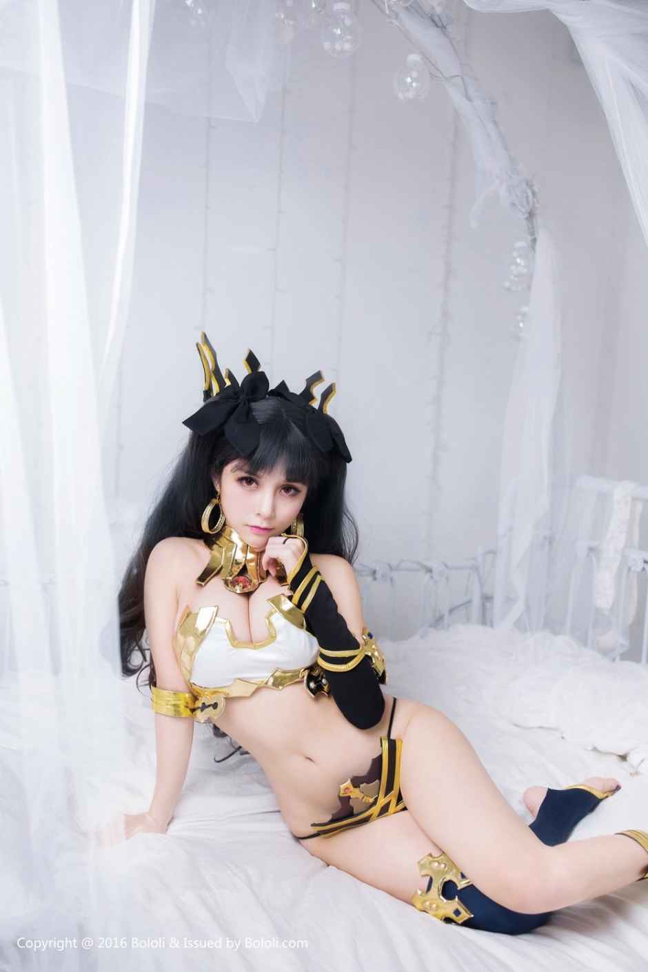 波萝社cosplay美女夏美酱性感写真