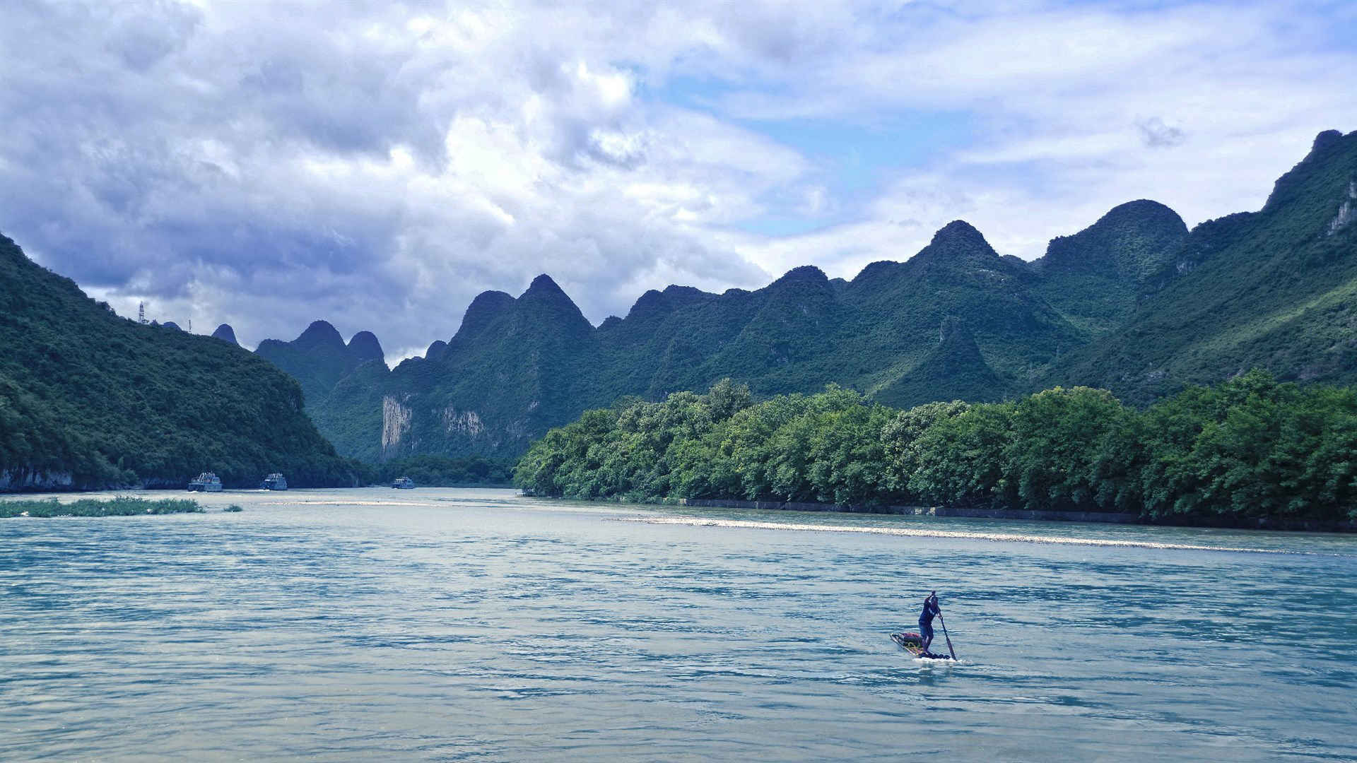 桂林山水甲天下风景壁纸