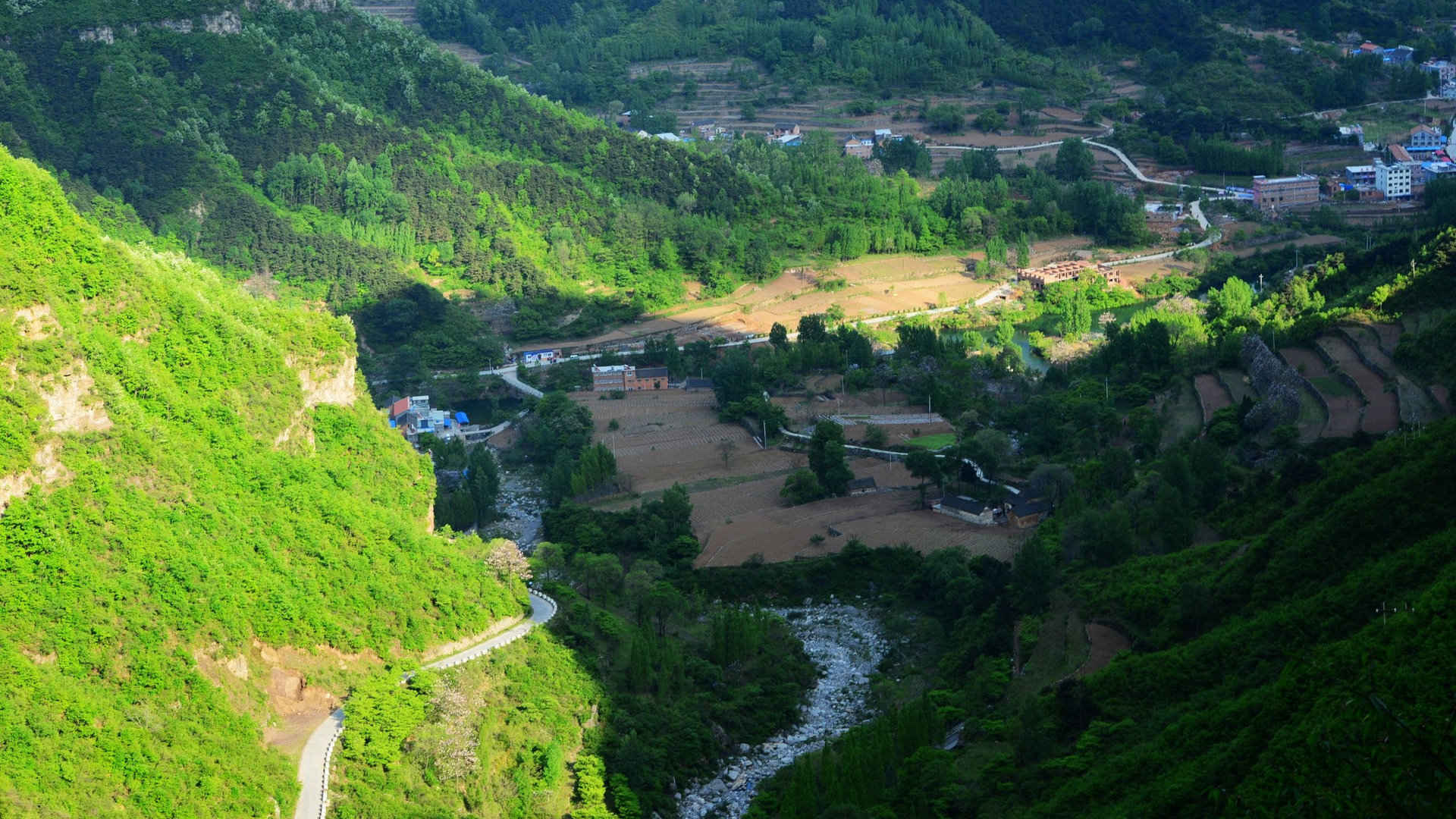 山西太行山风景图片壁纸