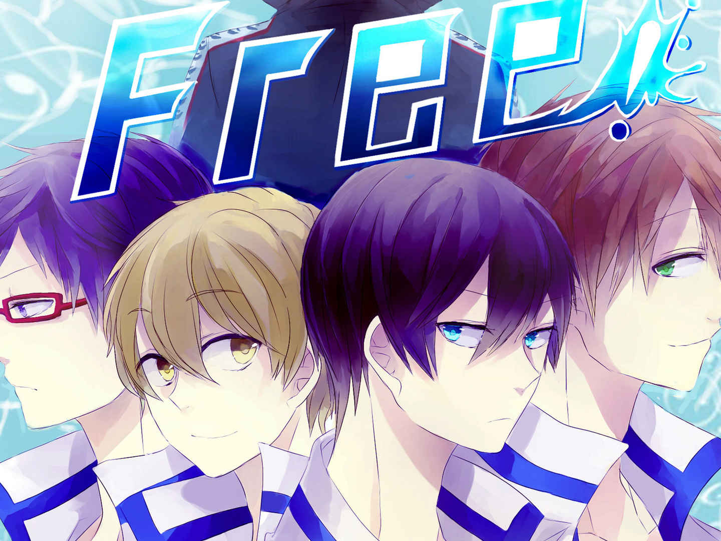 Free!男子游泳部精选动漫图片平板壁纸