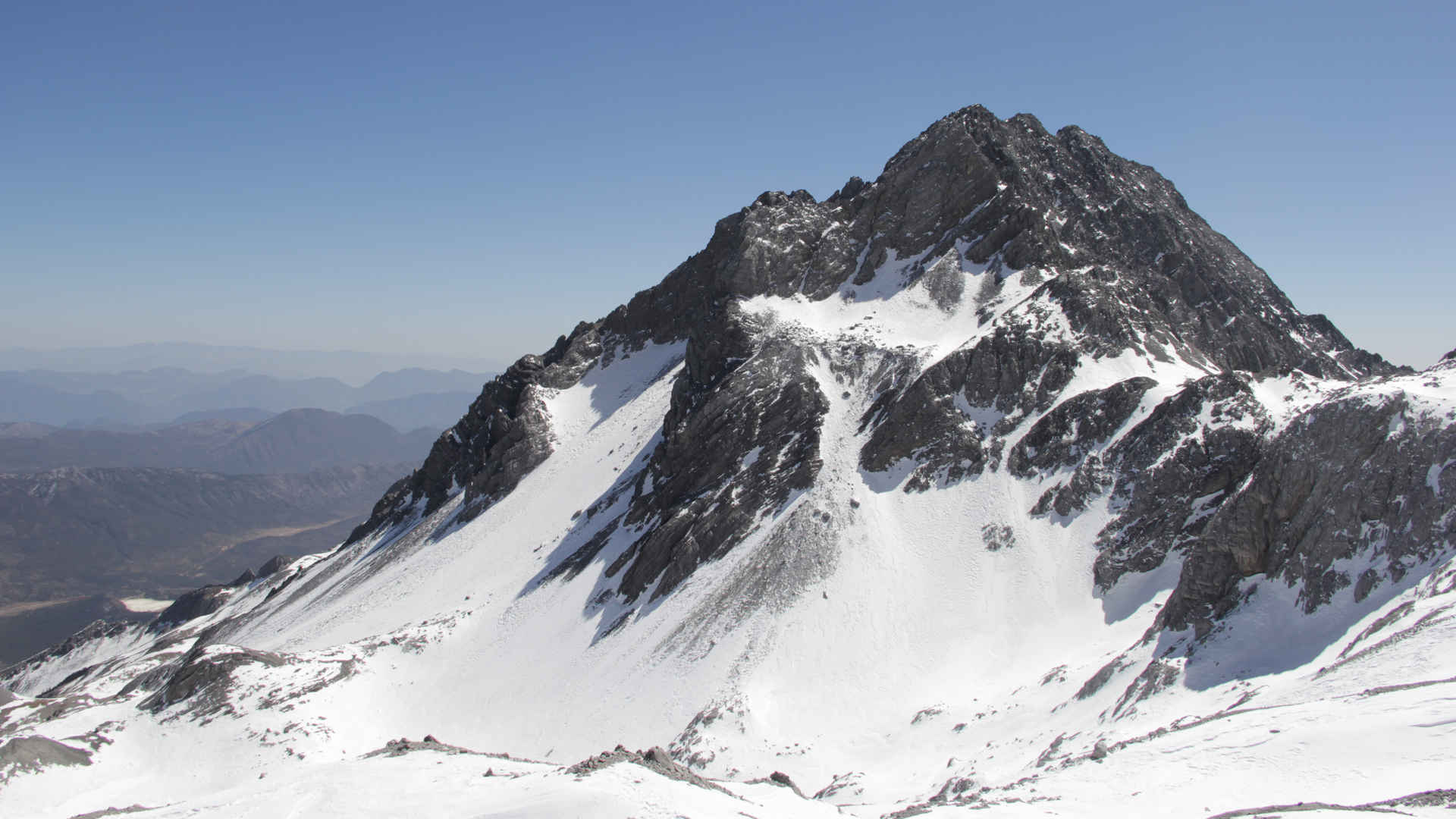 玉龙雪山风景图片