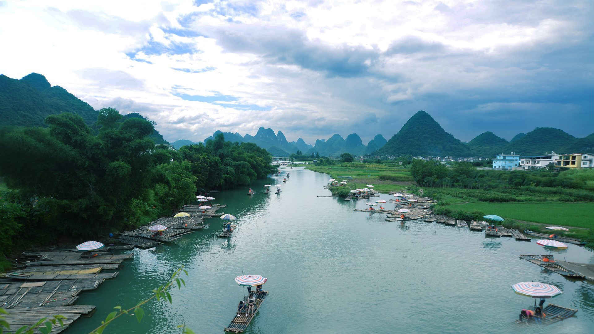 桂林山水甲天下风景壁纸