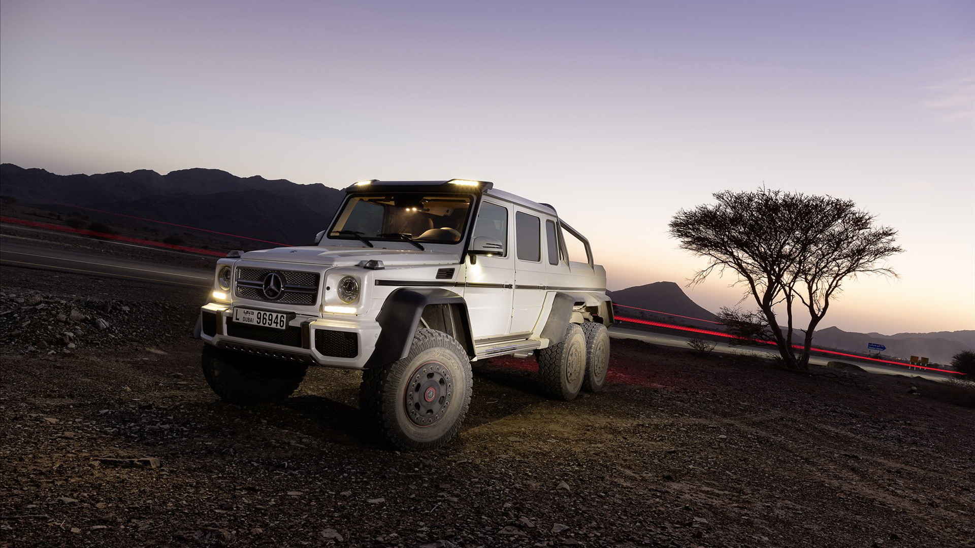 2013奔驰越野车 G63 AMG 6X6壁纸(上)