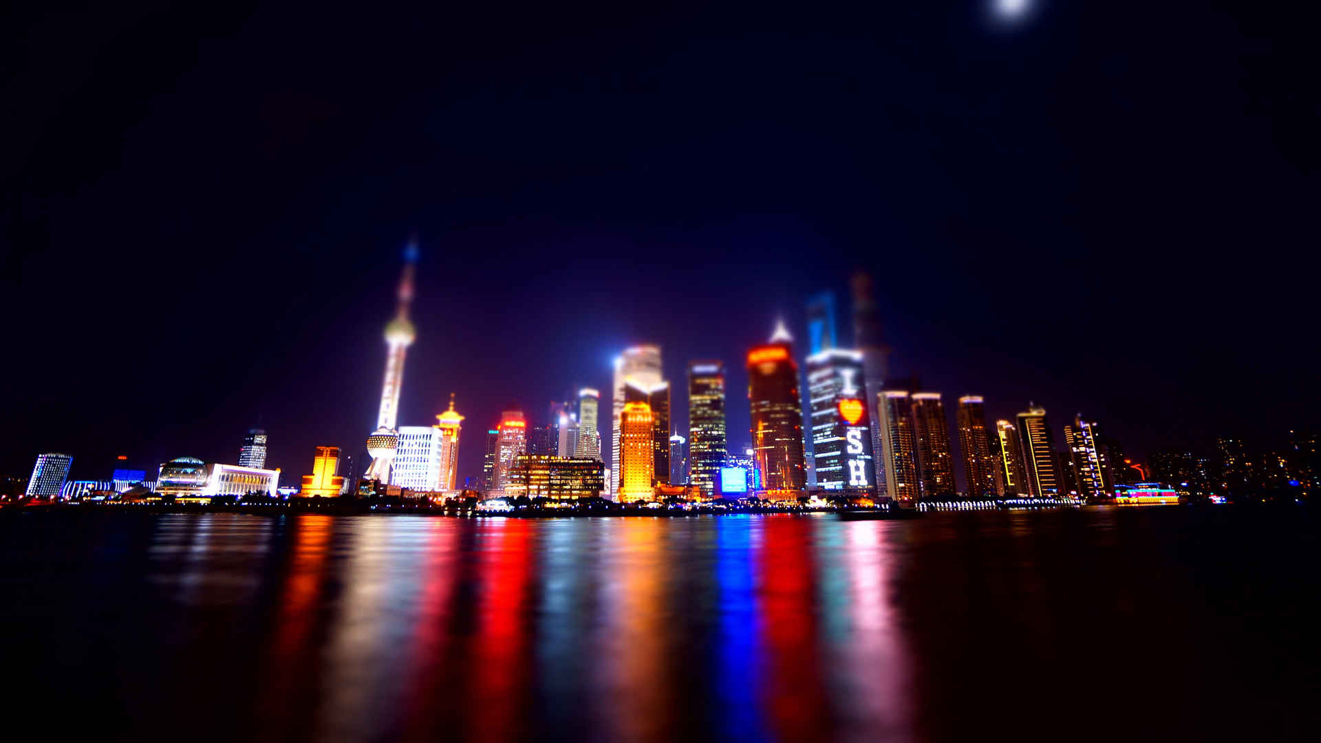 上海外滩夜景图片