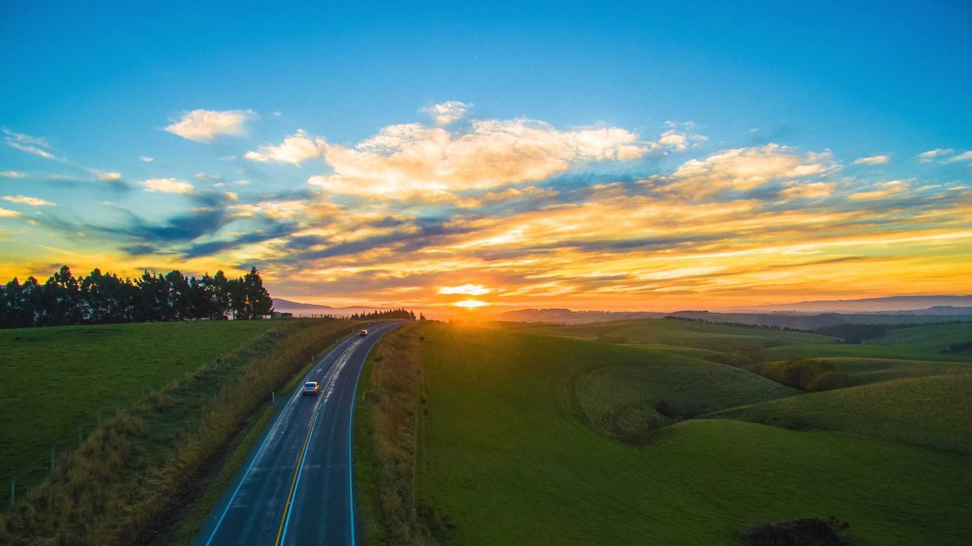新西兰优美风景摄影图片