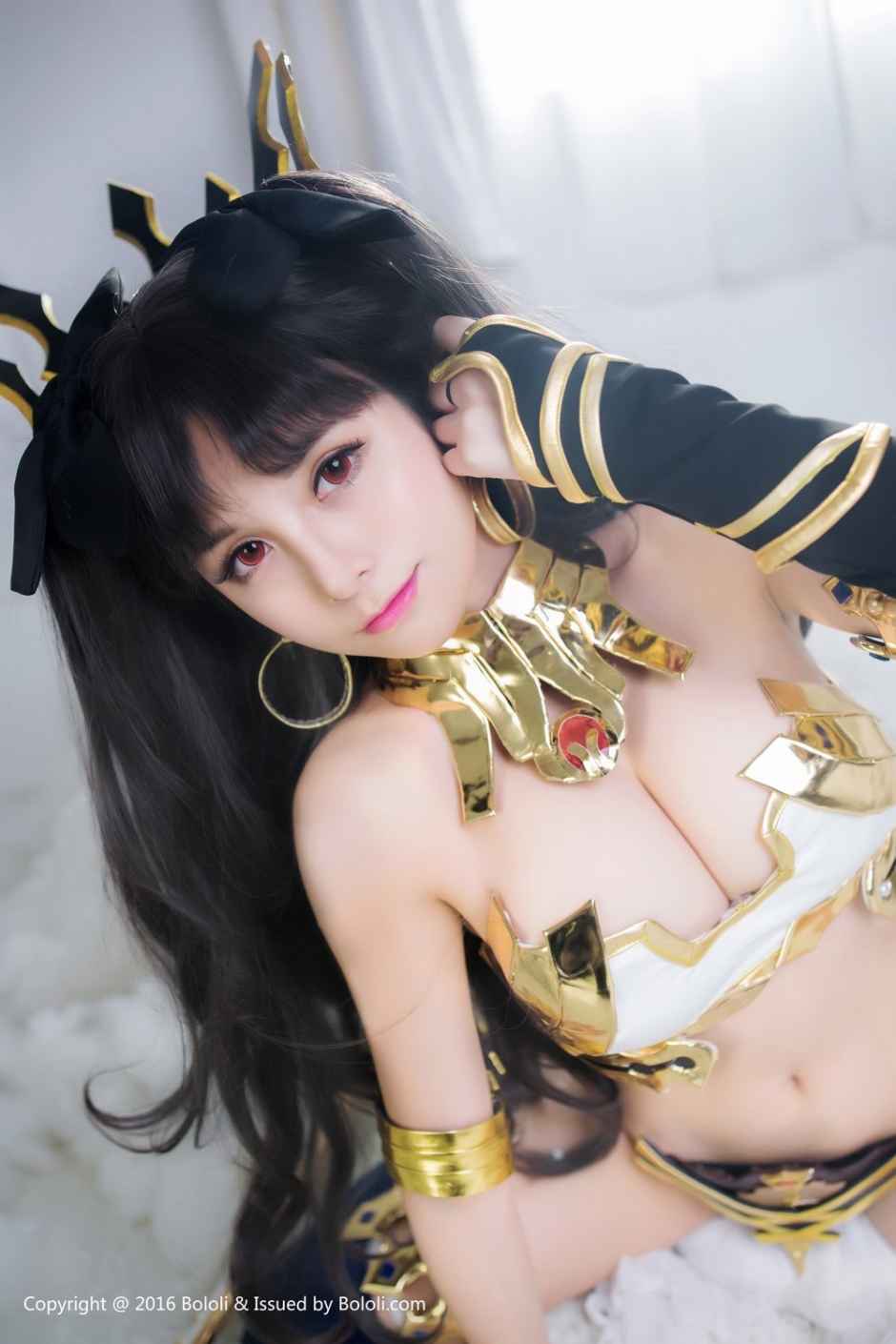 波萝社cosplay美女夏美酱性感写真