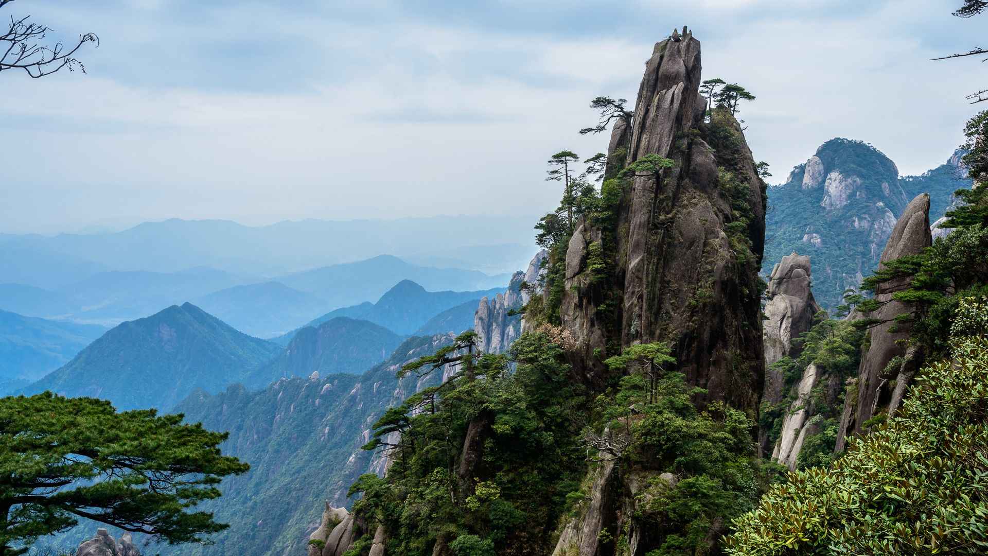 江西三清山优美风景图片