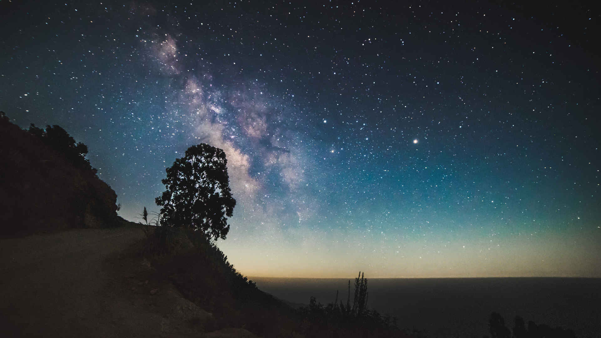 仰望星空图片壁纸