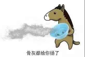 骨灰都给你扬了