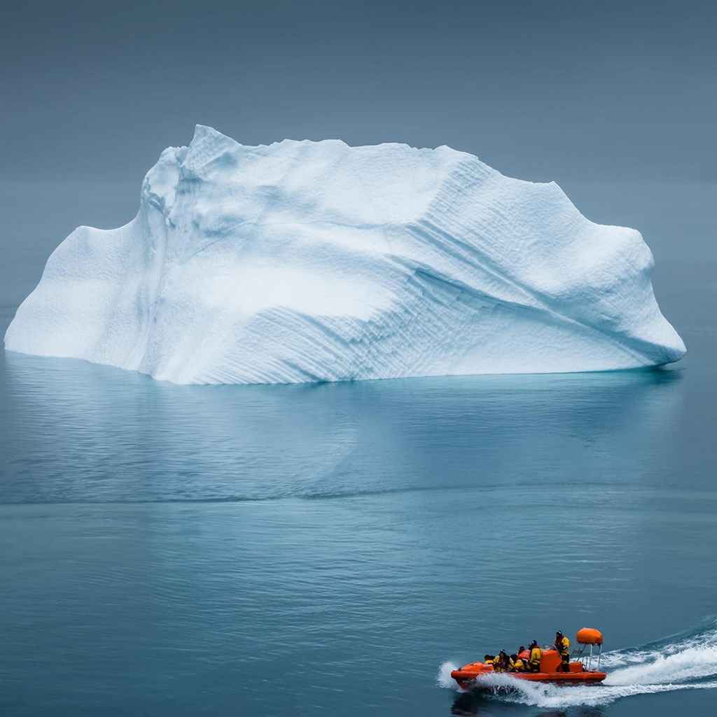 南极冰山冰凌图片iPad平板壁纸下载