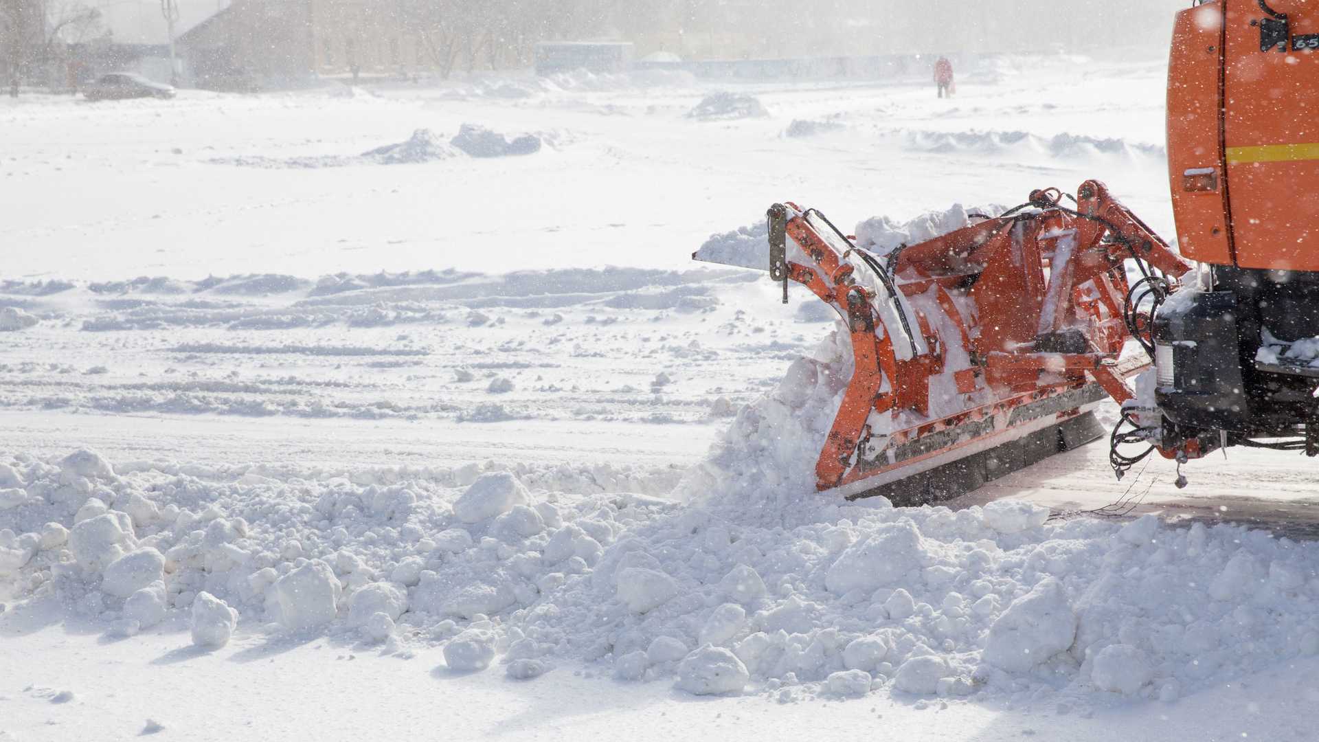 铲雪车图片壁纸