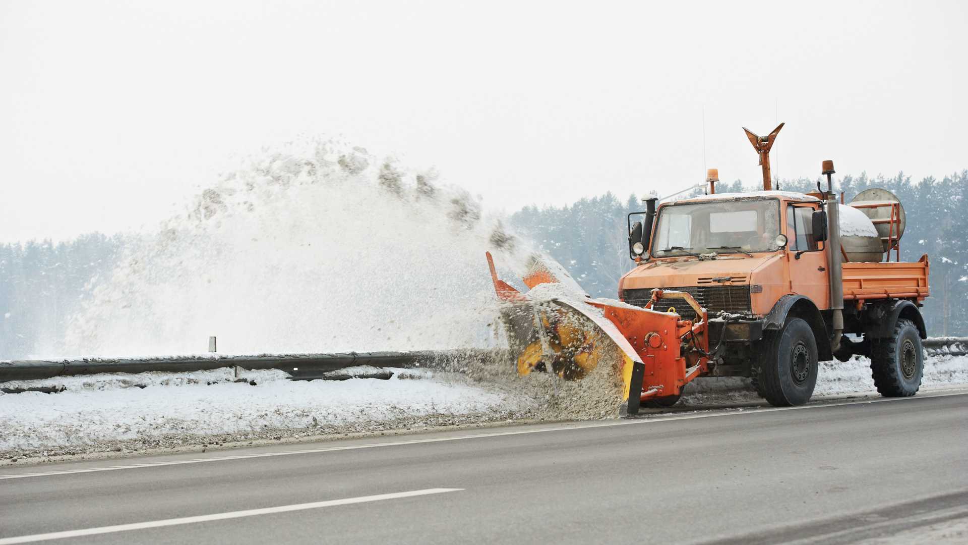 铲雪车图片壁纸