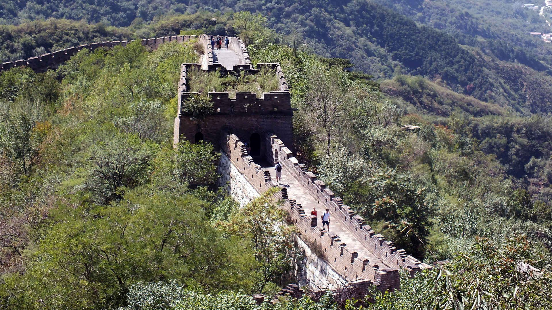 北京八达岭长城古迹图片