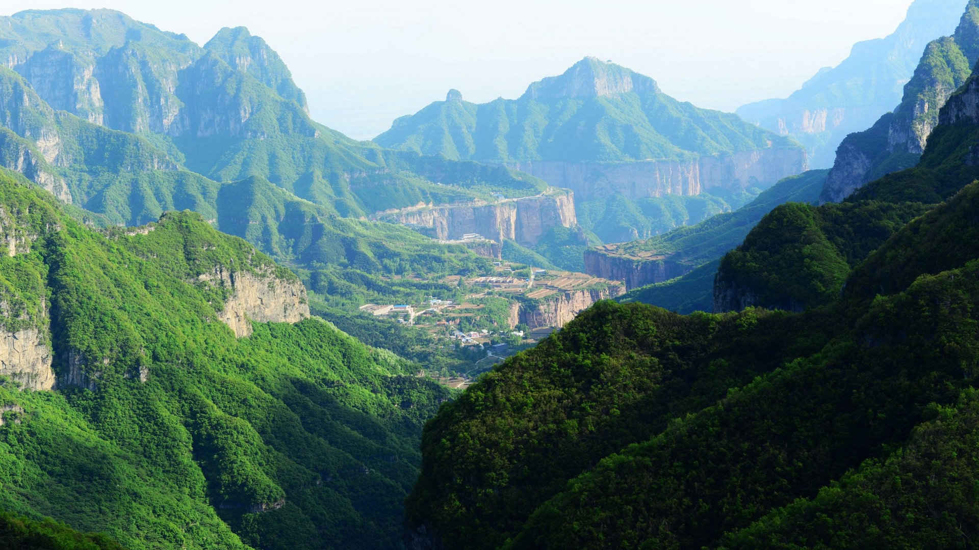 山西太行山风景图片壁纸