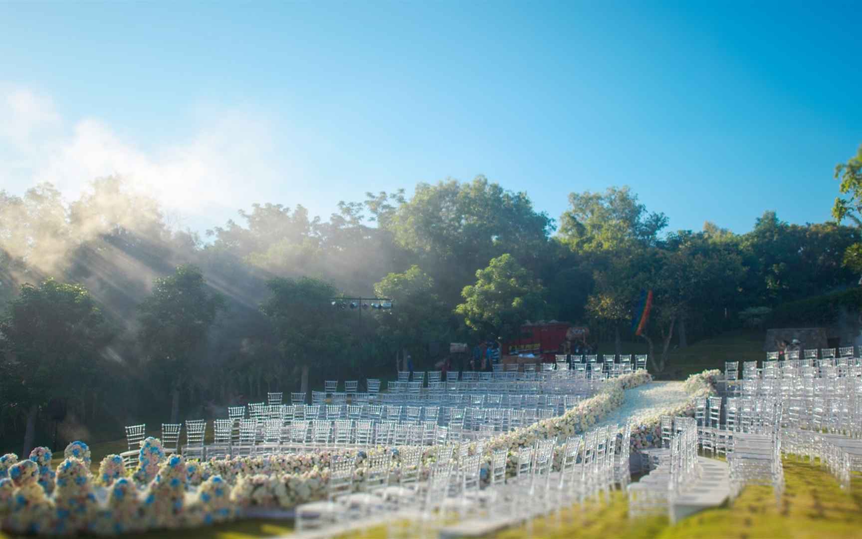 婚礼场景布置图片