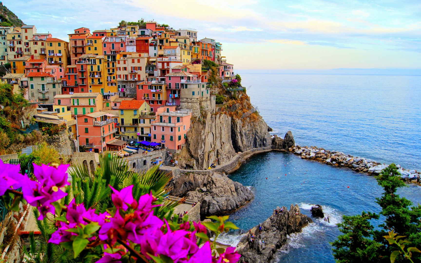 意大利五渔村唯美风景壁纸